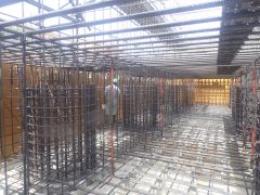 一般国道5号 仁木町 古別川橋橋台工事 9月-3