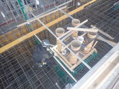 一般国道5号 仁木町 古別川橋橋台工事 12月-3