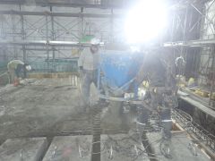 一般国道5号 仁木町 古別川橋橋台工事 1月-4